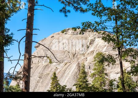 Moro Rock. Sequoia National Park, Californie, États-Unis. Banque D'Images