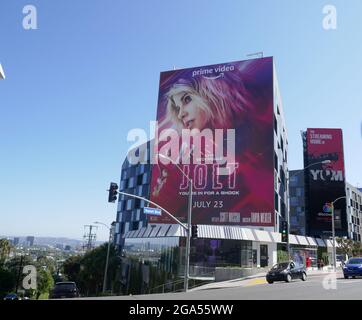 West Hollywood, Californie, États-Unis 28 juillet 2021 UNE vue générale de l'atmosphère du panneau d'affichage Jolt Kate Beckinsale le 28 juillet 2021 à West Hollywood, Californie, États-Unis. Photo par Barry King/Alay stock photo Banque D'Images