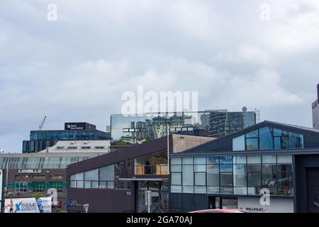 Nouvelle-Zélande. 11 octobre 2017. Siège social de la société de télécommunications Spark New Zealand à Auckland, Nouvelle-Zélande, le 11 octobre 2017. (Photo par Smith Collection/Gado/Sipa USA) crédit: SIPA USA/Alay Live News Banque D'Images