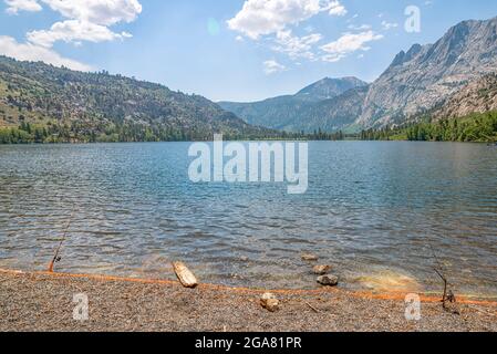 Après-midi de juin à Silver Lake. June Lake, Californie, États-Unis. Banque D'Images