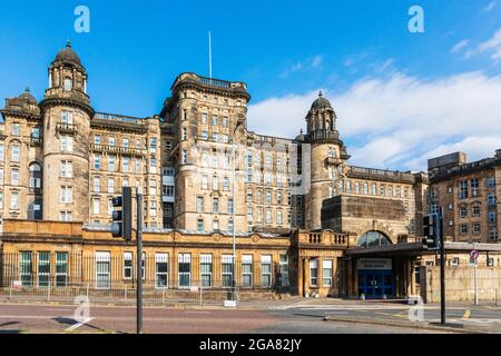 Glasgow Royal Infirmary, hôpital, High Street, Glasgow, Écosse, Conçu par Robert et John Adam, architectes, et ouvert en 1794 Banque D'Images