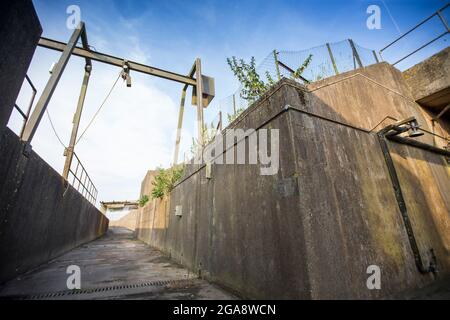 RAF Upper Heyford près d'Oxford, Angleterre, Royaume-Uni Banque D'Images