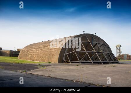 RAF Upper Heyford près d'Oxford, Angleterre, Royaume-Uni Banque D'Images