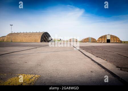 RAF Upper Heyford près d'Oxford, Angleterre, Royaume-Uni Banque D'Images