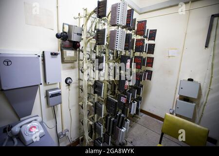 RAF Upper Heyford près d'Oxford, Angleterre, Royaume-Uni Banque D'Images