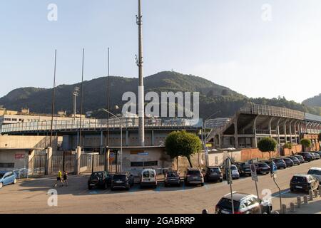 Como, Italie - juillet 29 2021 - stade de football Giuseppe Sinigaglia à Côme. Banque D'Images