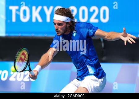 Ugo Humbert de France lors de la 5e journée du Rolex Monte-Carlo 2024 ...