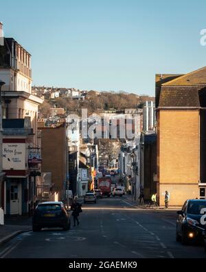 Développement de la rue Circus dans son contexte de Laine Nord. Circus Street, Brighton et Hove, Royaume-Uni. Architecte: Shedkm, 2021. Banque D'Images