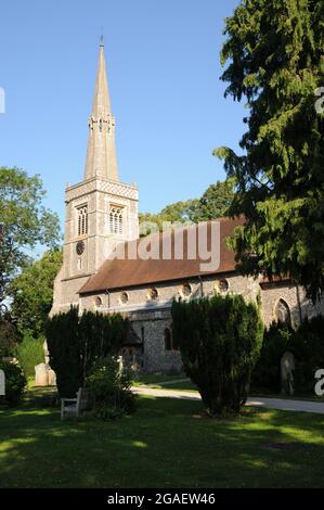 Eglise St Mary, Princes Risborough, Buckinghamshire Banque D'Images