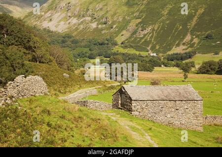 Grange en Dovedale dans le Lake District Banque D'Images