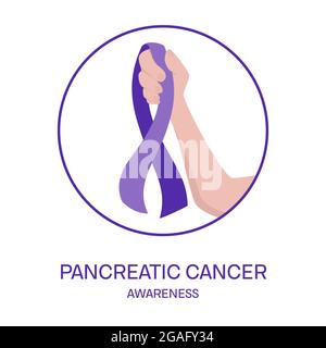 Cancer du pancréas, illustration conceptuelle Banque D'Images