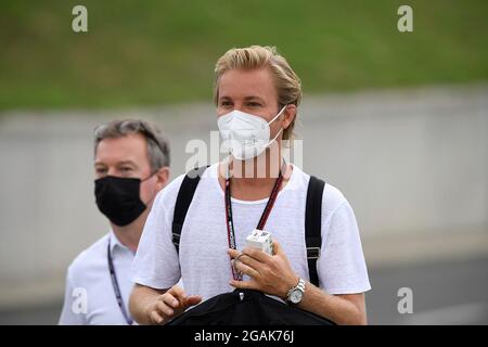 Budapest, Ungarn. 31 juillet 2021. 31 juillet 2021, Hungaroring, Budapest, Grand Prix de Formule 1 de Hongrie 2021, sur la photo Nico Rosberg Credit: dpa/Alay Live News Banque D'Images