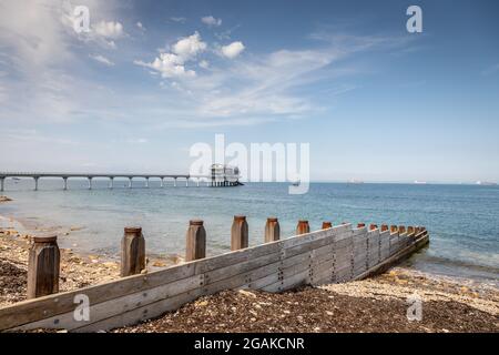 La station du canot de sauvetage à Bembridge, île de Wight, Angleterre Banque D'Images