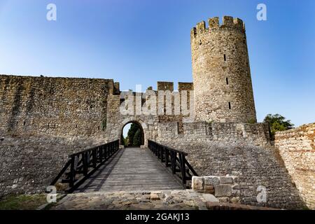 La forteresse de Kalemegdan est un château historique, une porte et un pont à Belgrade, en Serbie. Banque D'Images