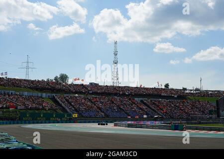 Budapest, Ungarn. 31 juillet 2021. 31 juillet 2021, Hungaroring, Budapest, Grand Prix de Formule 1 de Hongrie 2021, sur la photo George Russel (GBR # 63), Williams Racing Credit: dpa/Alay Live News Banque D'Images