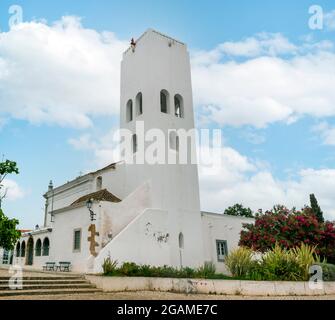 Église de Santo Antonio do Alto située à Faro, Portugal. Banque D'Images