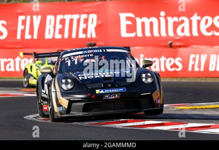 Budapest, Hongrie. 30 juillet 2021. # 11 Florian Latorre (F, CLRT), Porsche Mobil 1 Supercup à Hungaroring le 30 juillet 2021 à Budapest, Hongrie. (Photo de HOCH ZWEI) crédit: dpa/Alay Live News Banque D'Images