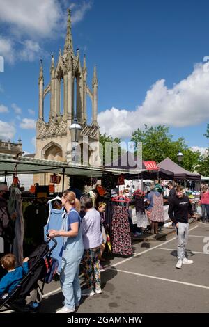 Autour de Devizes, une ville de marché dans le wiltshire angleterre Royaume-Uni. Le jour du marché est le jeudi Banque D'Images