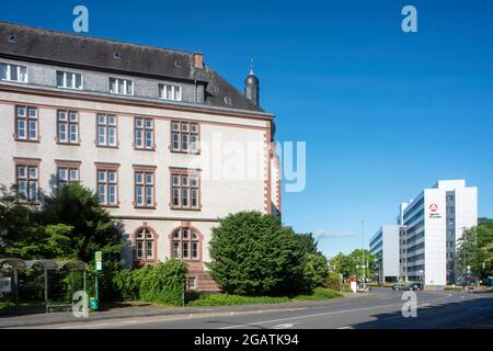 Deutschland, Nordrhein-Westfalen, Hamm, Rathaus und Agentur für Arbeit Banque D'Images