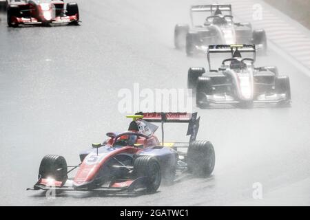 Budapest, Hongrie. 1er août 2020. 05 Novalak Clément (fra), Trident Racing, Dallara F3, action lors de la 4ème manche du Championnat de Formule 3 2021 de la FIA du 30 juillet au 1er août 2021 sur la Hungaroring, à Mogyorod, près de Budapest, Hongrie - photo Antonin Vincent / DPPI crédit: DPPI Media/Alay Live News Banque D'Images