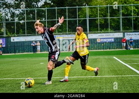 Club de football olympique de Rushall Banque D'Images