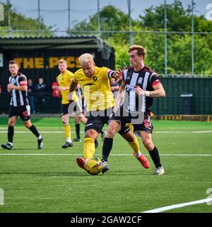 Club de football olympique de Rushall Banque D'Images