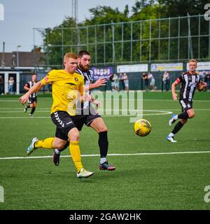 Club de football olympique de Rushall Banque D'Images