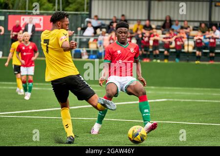 Club de football olympique de Rushall Banque D'Images