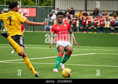 Club de football olympique de Rushall Banque D'Images