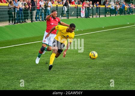 Club de football olympique de Rushall Banque D'Images