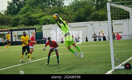 Club de football olympique de Rushall Banque D'Images