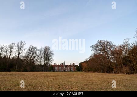 Rothamsted Manor House, Harpenden, Hertfordshire, Angleterre. Banque D'Images