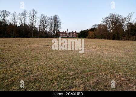 Rothamsted Manor House, Harpenden, Hertfordshire, Angleterre. Banque D'Images