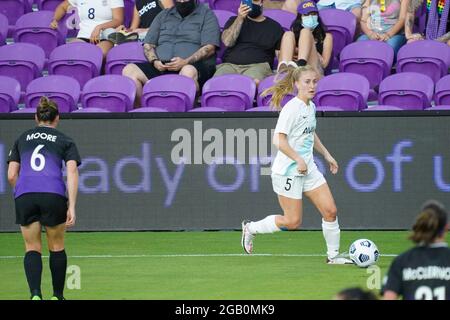 Orlando, Floride, États-Unis, 14 avril 2021, Gotham FC face à l'Orlando Pride au stade Exploria (photo : Marty Jean-Louis) Banque D'Images