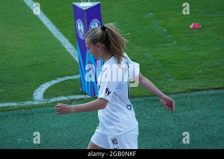 Orlando, Floride, États-Unis, 14 avril 2021, Gotham FC face à l'Orlando Pride au stade Exploria (photo : Marty Jean-Louis) Banque D'Images