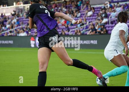 Orlando, Floride, États-Unis, 30 mai 2021, Kansas City face à l'Orlando Pride au stade Exploria (photo : Marty Jean-Louis) Banque D'Images