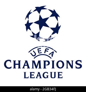 Logo officiel de la Ligue des champions de l'UEFA. Illustration vectorielle Illustration de Vecteur