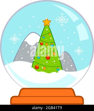 Clip art dessins animés de Noël illustration vectorielle de la clipart de Sock Illustration de Vecteur