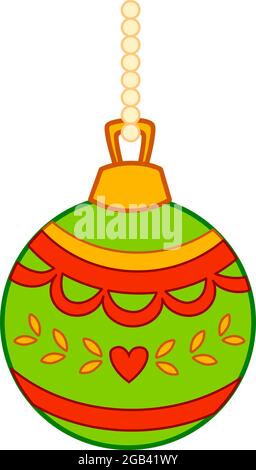 Clip art dessins animés de Noël illustration vectorielle de la clipart de Sock Illustration de Vecteur