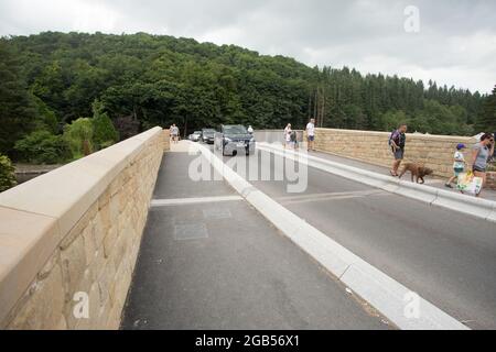 Pooley Bridge Ullswater Lake District Banque D'Images