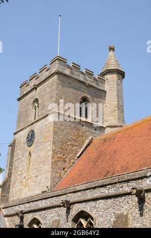 Église Saint-Léonard, Watlington, Oxfordshire Banque D'Images