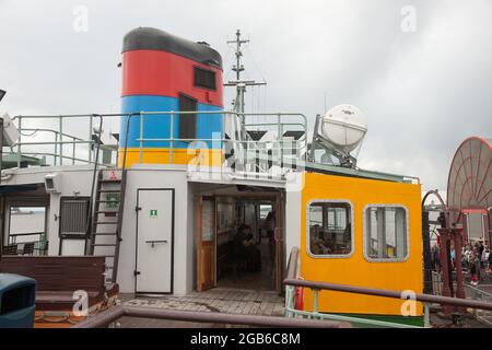 Woodside Birkenhead rivière Mersey ferry Banque D'Images