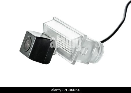 caméra arrière de voiture avec plafond transparent Banque D'Images