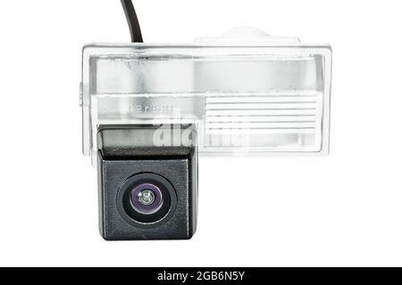 caméra arrière de voiture avec plafond transparent Banque D'Images