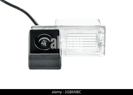 caméra arrière de voiture avec plafond transparent Banque D'Images