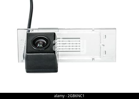 caméra arrière de voiture avec plafond transparent Banque D'Images