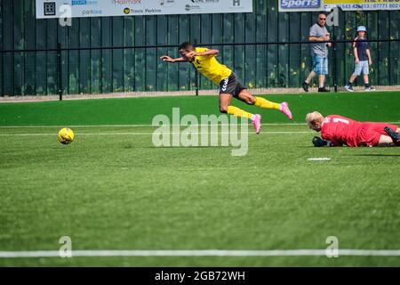 Rushall Olympic V Leamington FC Banque D'Images