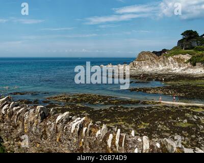 Lee Bay , North Devon, Royaume-Uni Banque D'Images