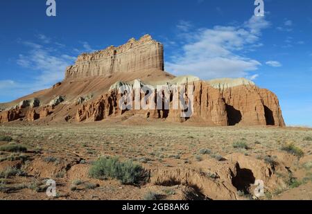 Wild Horse Butte - Utah Banque D'Images