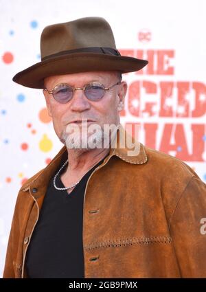 Los Angeles, Californie, États-Unis 2 août 2021 l'acteur Michael Rooker assiste à la première de Warner Bros. De 'The suicide Squad' au Regency Village Theatre le 2 août 2021 à Los Angeles, Californie, États-Unis. Photo de Barry King/Alay Live News Banque D'Images